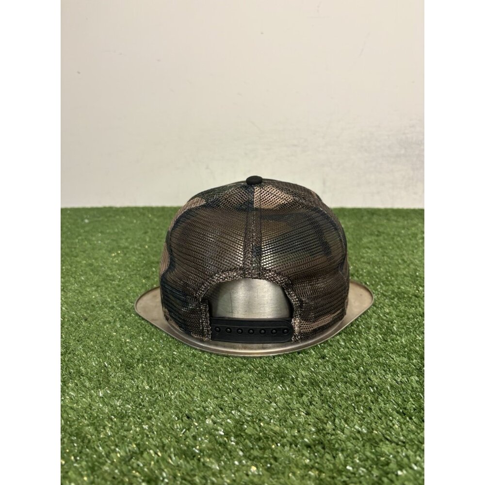 Cleveland Browns hat cap snap back black green New Era A Frame Trucker camo 5 - Picture 5 of 9